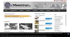 Desktop Screenshot of lagermaschinen.de